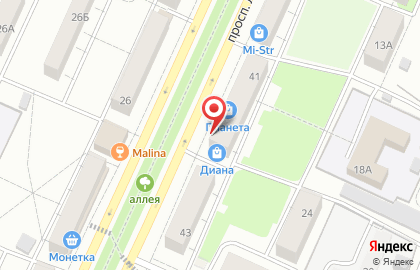 Микрокредитная компания Центрофинанс на проспекте Ленина на карте