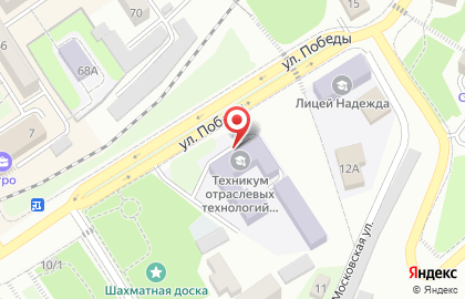 Сахалинский техникум отраслевых технологий и сервиса на карте