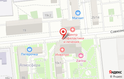 Ремонт стиральных машин Бош на Совхозной улице на карте