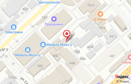 Торговая компания на Рабоче-Крестьянской улице на карте