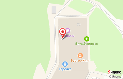 Магазин постоянных распродаж Галамарт в Челябинске на карте