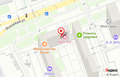 Магазин Красное & Белое в Москве на карте