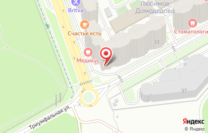 Центр страхования на Лунной улице на карте
