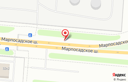 АЗС Лукойл-Волганефтепродукт на Марпосадском шоссе на карте