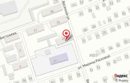 Магазин №11 на улице Бестужева на карте