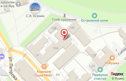 Центр гражданского и военно-патриотического воспитания молодежи Патриотцентр на карте