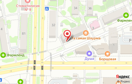 Магазин игрушек Теремок на улице Голубятникова на карте