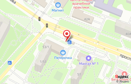 Цветочный салон Жасмин на проспекте Александра Корсунова на карте