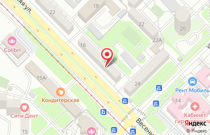 Аптека A.v.e на Весенней улице на карте