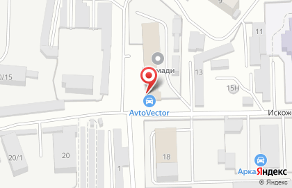 Автосервис АвтоВектор в Кирове на карте