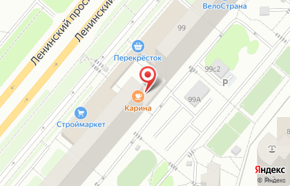 Винный супермаркет Ароматный мир на Проспекте Вернадского на карте