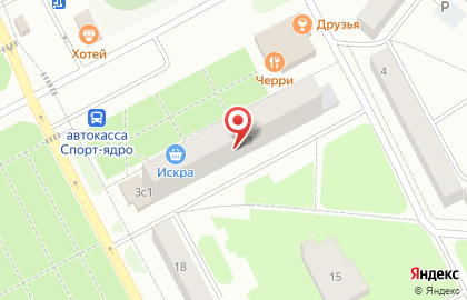 Универсам Пятерочка в Красноярске на карте
