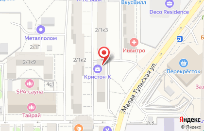 Фирма Икей в Даниловском районе на карте