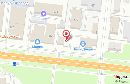 Шиномонтажная мастерская Саморез на карте