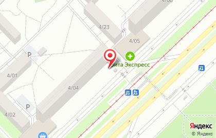 Киоск по продаже бытовой химии на Московском проспекте на карте