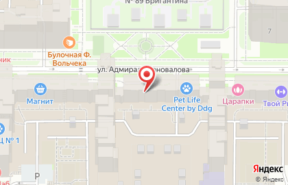 Универсам РеалЪ в Красносельском районе на карте