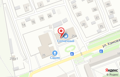 Торговая компания Залан в Железнодорожном районе на карте