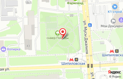 Донер-Кебаб на Шипиловской улице на карте