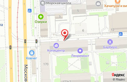 Белорусская косметика в Санкт-Петербурге на карте