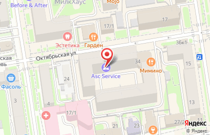 Учебно-консультационный центр Алгоритм-С на площади Ленина на карте