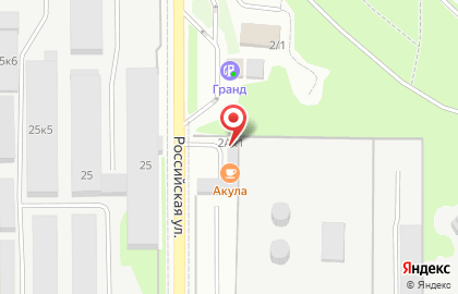 Магазин автозапчастей Акула авто на карте