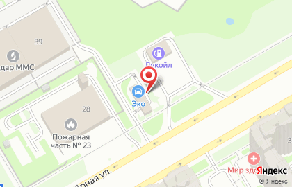 Автомойка самообслуживания ЭКО на Комендантском проспекте на карте