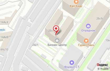 Кафе студия Артемия Лебедева на Отрадной улице на карте