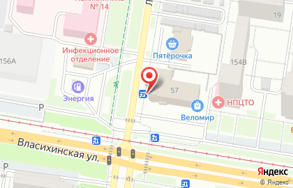 Продуктовый супермаркет Мария-Ра в Индустриальном районе на карте
