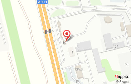 Автостоянка в Ульяновске на карте