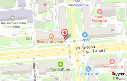 Торгово-монтажная компания ДАР на площади Карла Маркса на карте