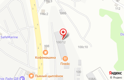 Свадебное агентство Event в Первореченском районе на карте