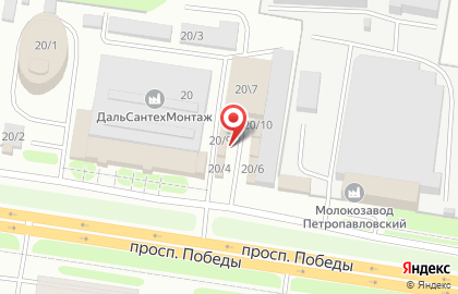 Мебельный салон Элегант+ в Петропавловске-Камчатском на карте