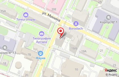 Владбизнесбанк в Нижегородском районе на карте