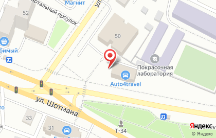 Компания по прокату автомобилей Auto4travel на Первомайском проспекте на карте