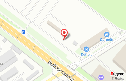 РусГаз Эксплуатация на Выборгском шоссе на карте