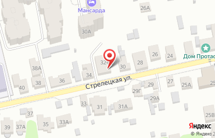 Строящиеся объекты Транш на Стрелецкой улице на карте