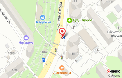 Киоск по продаже печатной продукции Печать на улице Стара Загора, 151/3 киоск на карте