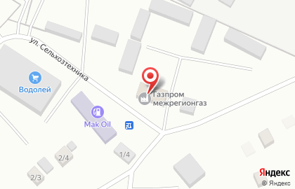 Автосервис в Оренбурге на карте