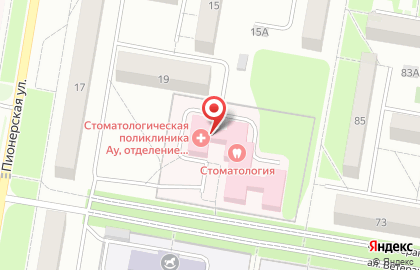 Участковая избирательная комиссия №1336 на Пионерской улице на карте