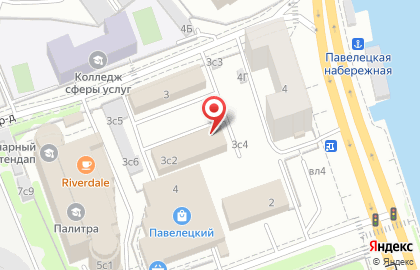 Россети Московский регион во 2-м Павелецком проезде, 3 стр 2 на карте