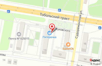 Магазин цветов в Тюмени на карте