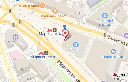 Магазин игрушек Toy.ru в ТЦ Таганка на карте