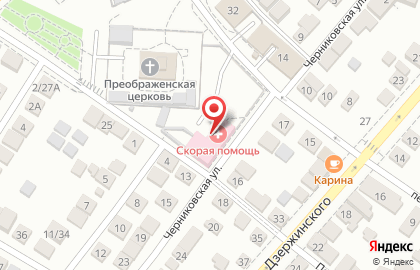 Скорая медицинская помощь в Трусовском районе на карте
