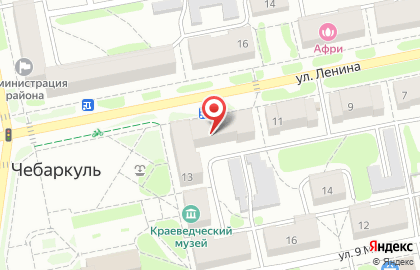 Магазин Nails_shop174 на улице Ленина на карте