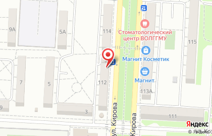 Детский клуб Семицветик в Кировском районе на карте