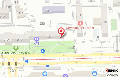 Салон цветов и декора Цветочный Bazaar в Октябрьском районе на карте