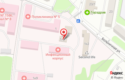 Селятинская районная больница №5 на карте