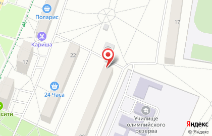 Кафе Встреча на улице Терешковой на карте