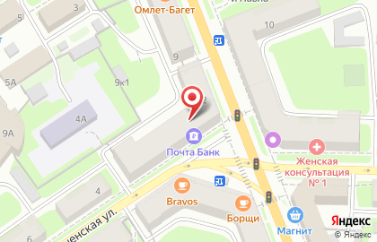 Юридическая компания Ваш юристЪ на Большой Санкт-Петербургской улице на карте