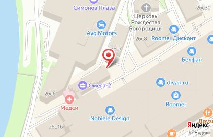 Страховая компания Абсолют Страхование на улице Ленинская Слобода на карте
